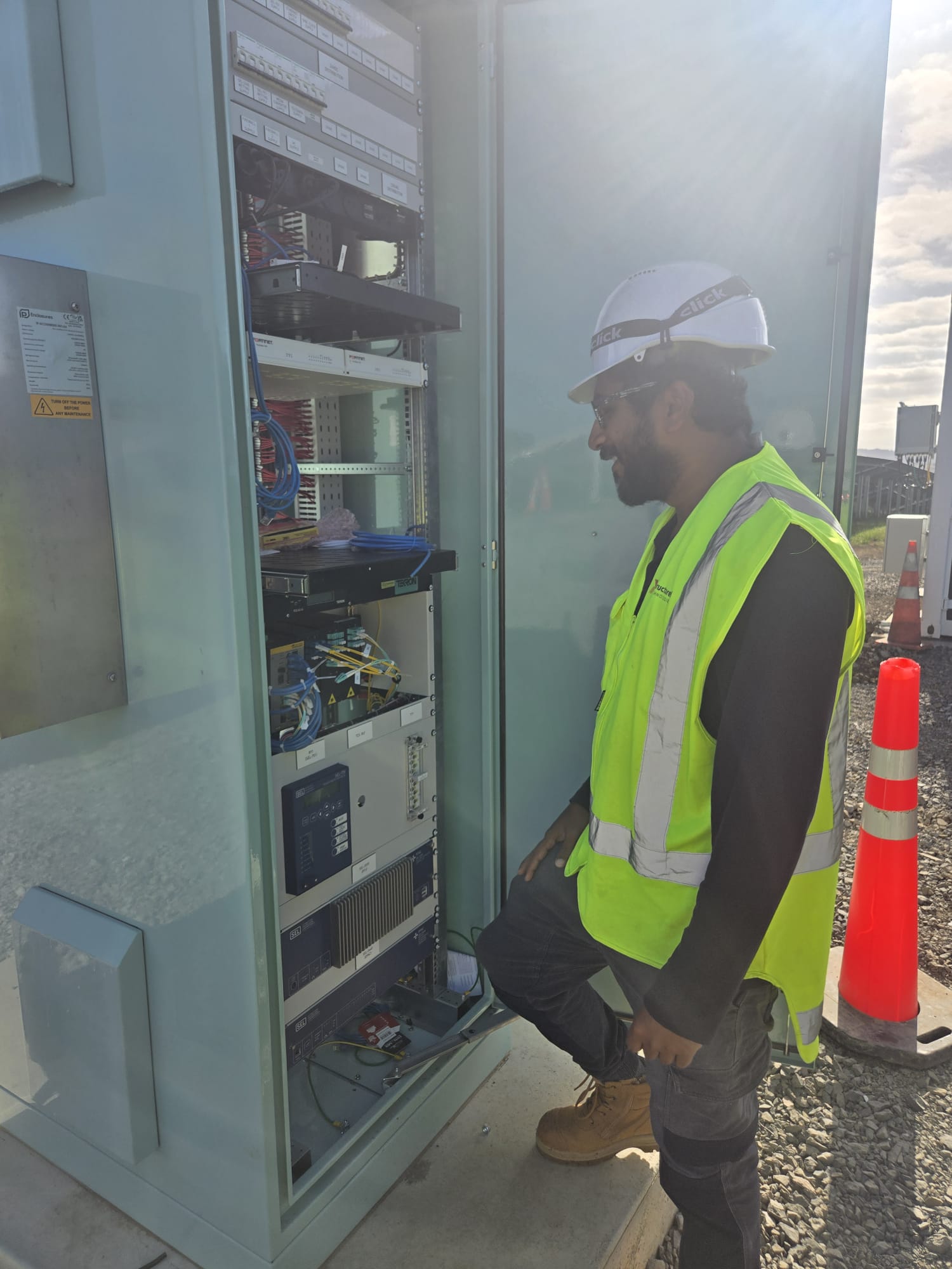 Cat6 and WiFi access point install in Auckland