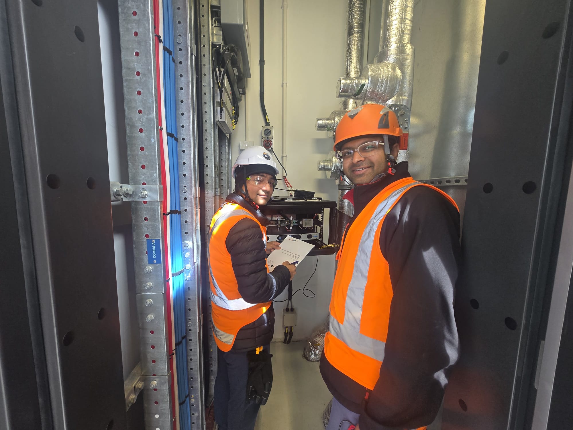 Auckland network cabling install — Cat6 with WiFi access points