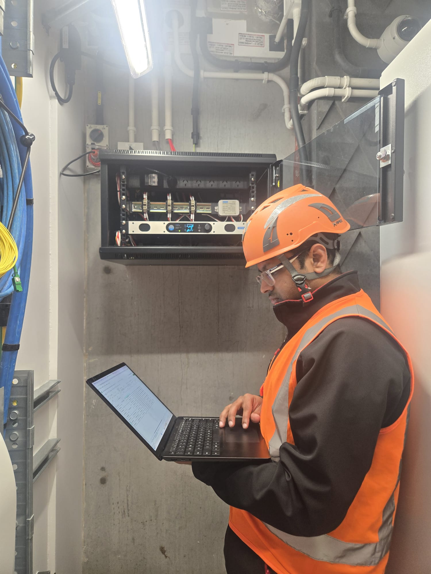Auckland network cabling install — Cat6 with WiFi access points